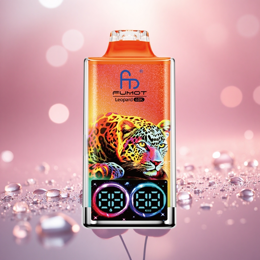 Cerry Ais Fumot Leopard 40K Puff Dual Mesh