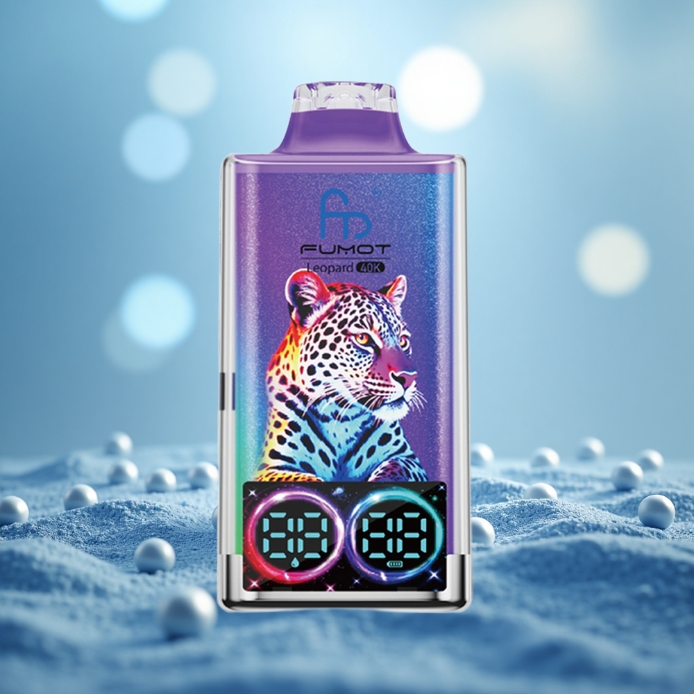 Fumot Leopard 40K Puffs Disposable Vape Mr Blue Dual Mesh