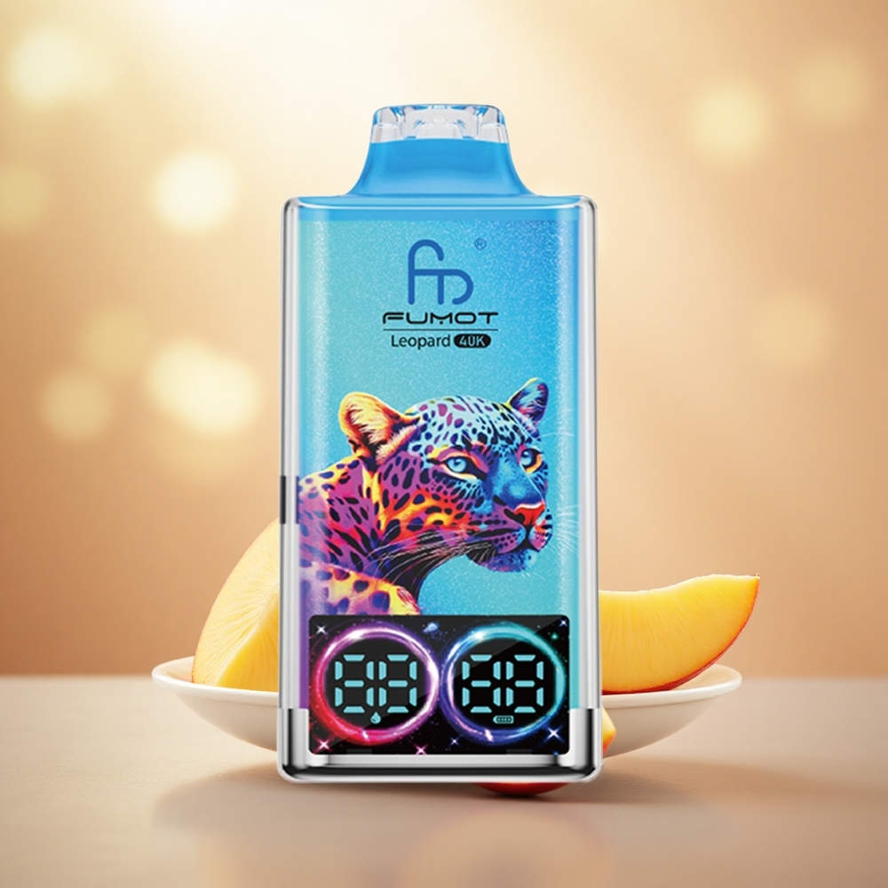 Mangga Picu Nenas Fumot Leopard 40K Puff Dual Mesh Type-C