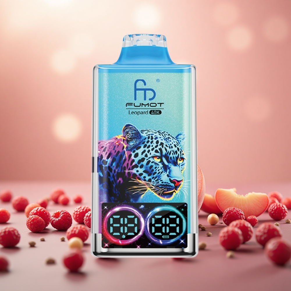 Picah Beri Fumot Leopard 40K Puff Dual Mesh 5% Nikotin