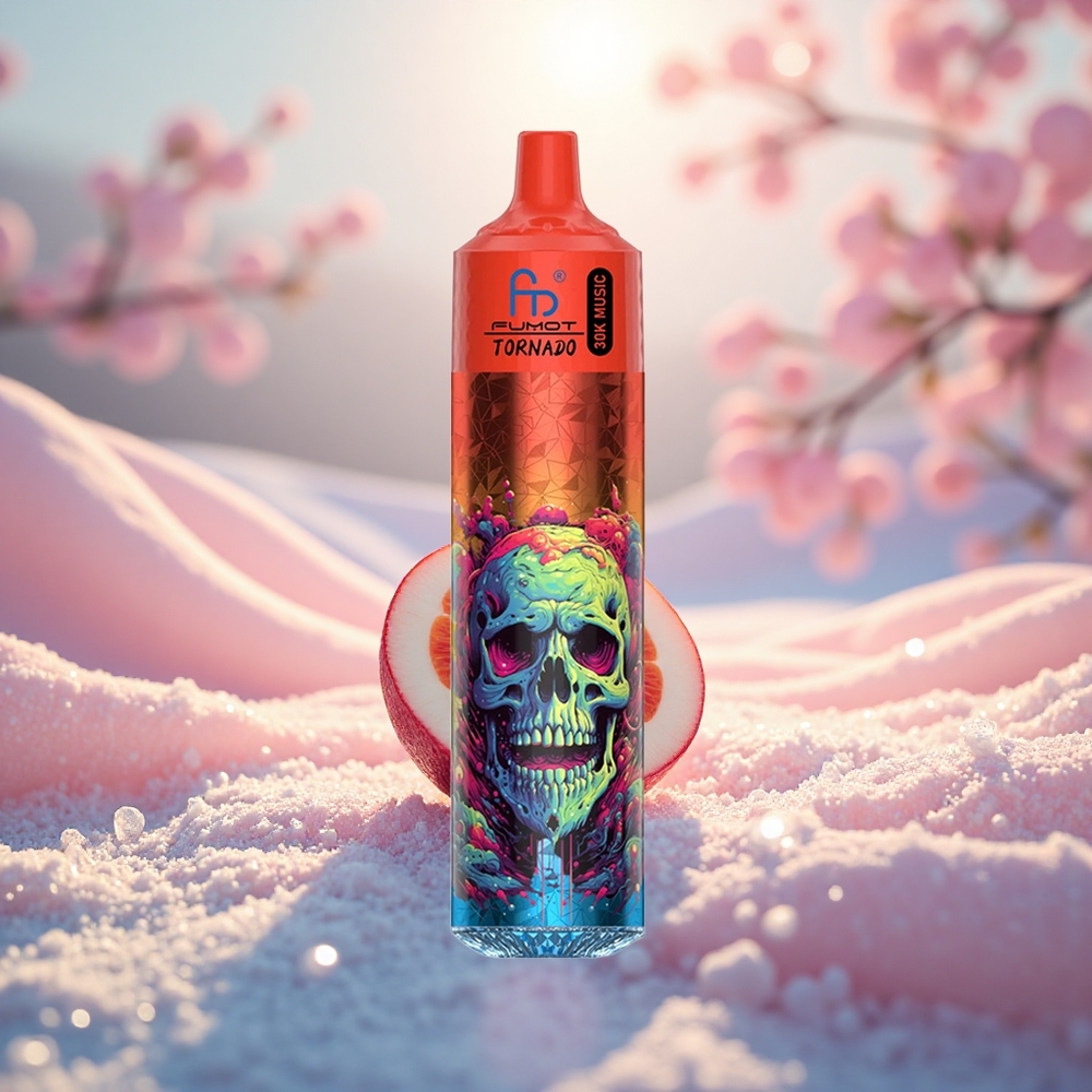 Fumot Randm Tornado Ais Lembut 30,000 Hisap Pamer LED