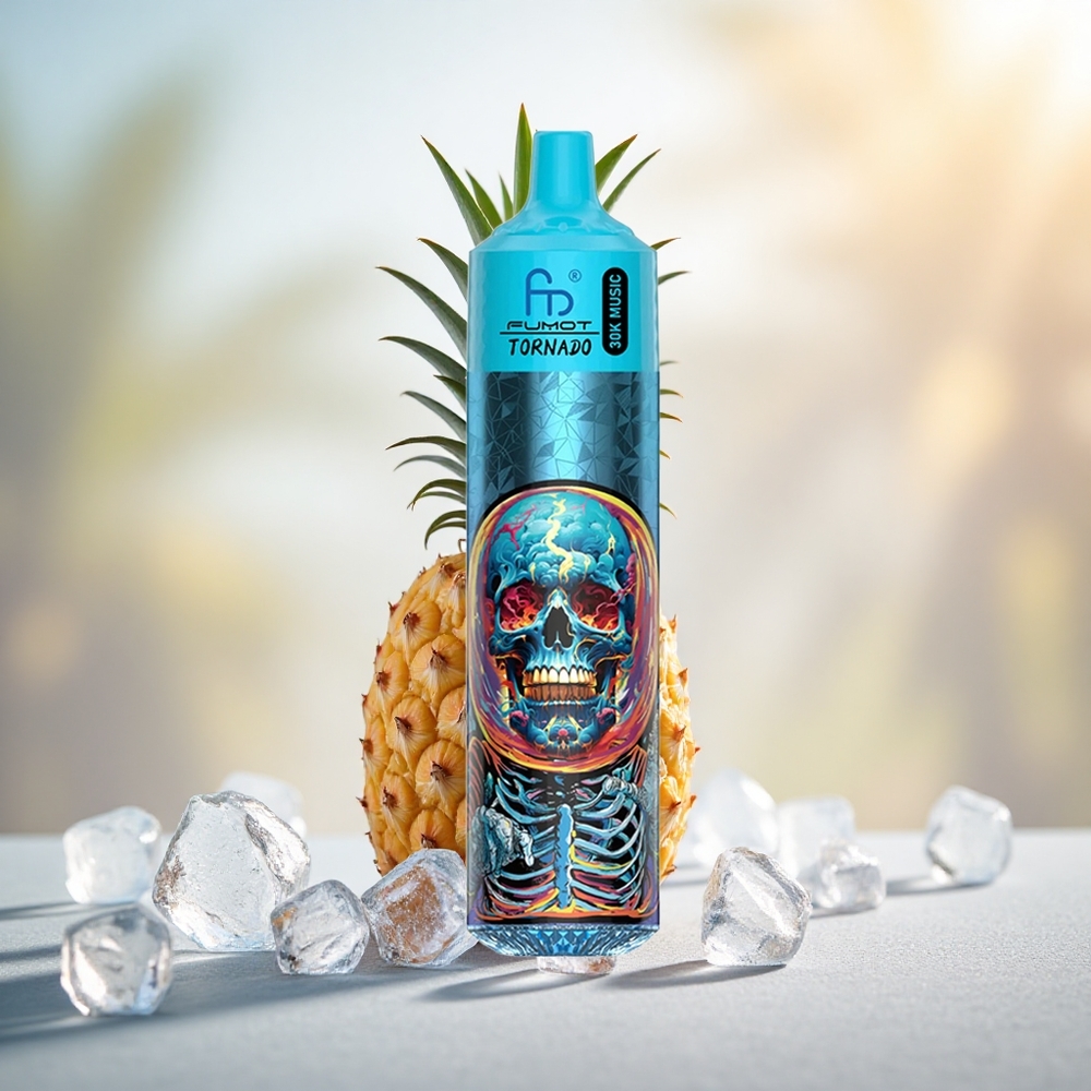 Nanas Ais Fumot Randm Tornado 30000 Puffs 30mL LED