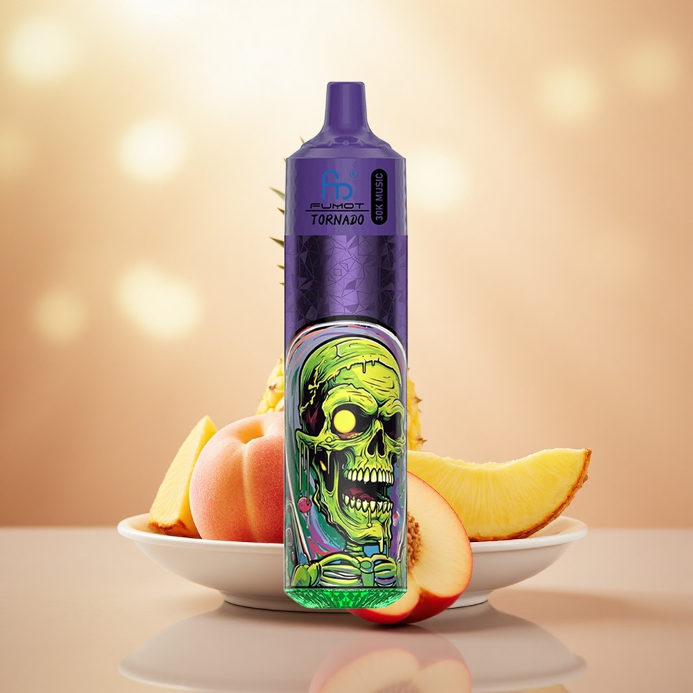 Pic Manga Nanas Fumot RandM Tornado 30000 Puff 30mL LED