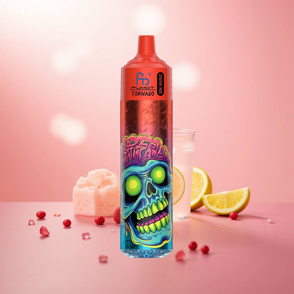 Pink Lemonade Fumot Randm Tornado 30,000 Puff 30mL LED