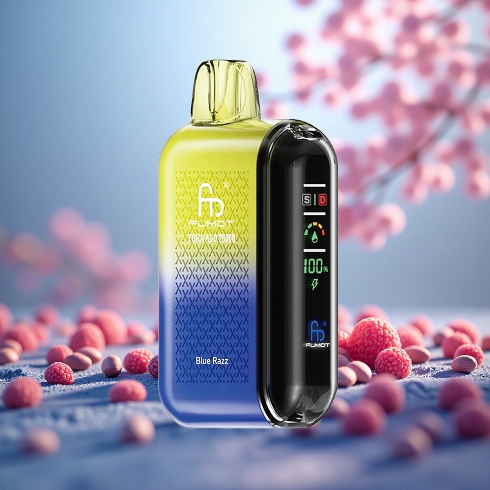 Blue Razz Fumot Tornado 20000 Hisap Dual Mesh Coil