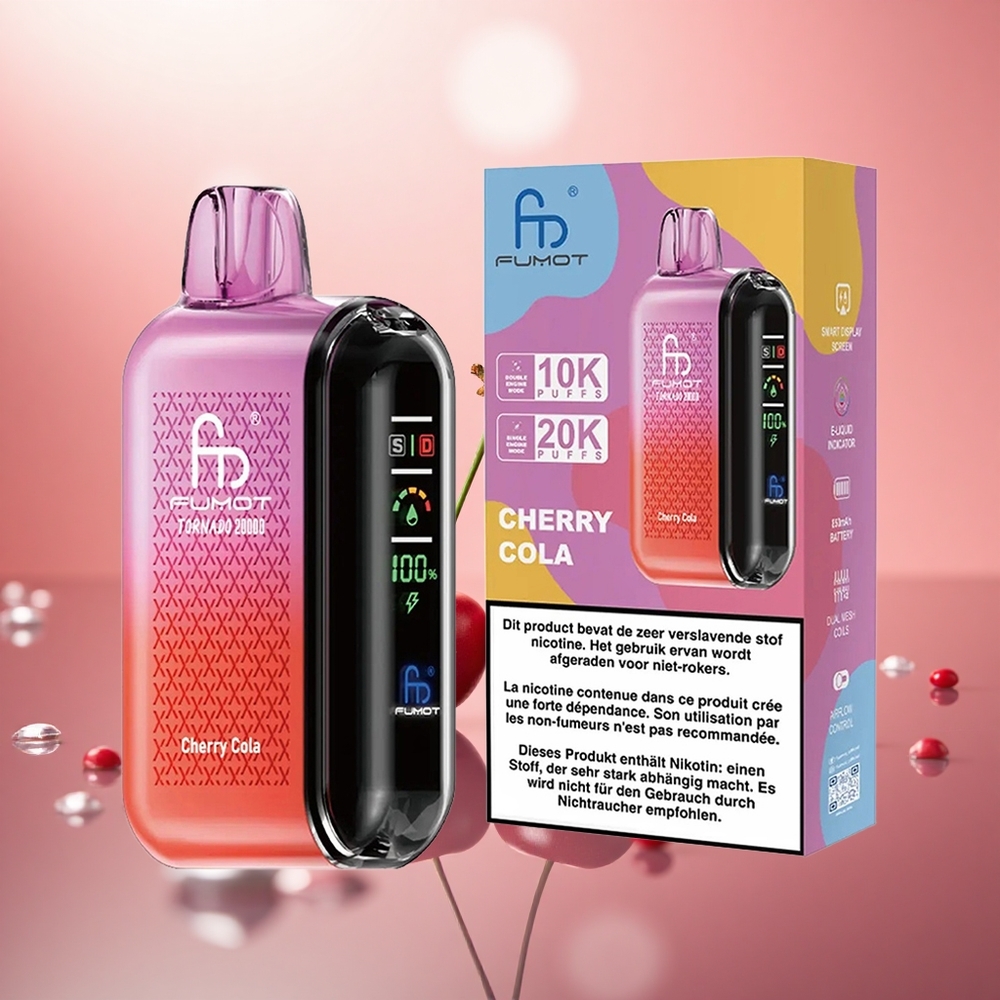 Ceri Cola Fumot Tornado 20000 Puffs Dual Mesh Coil