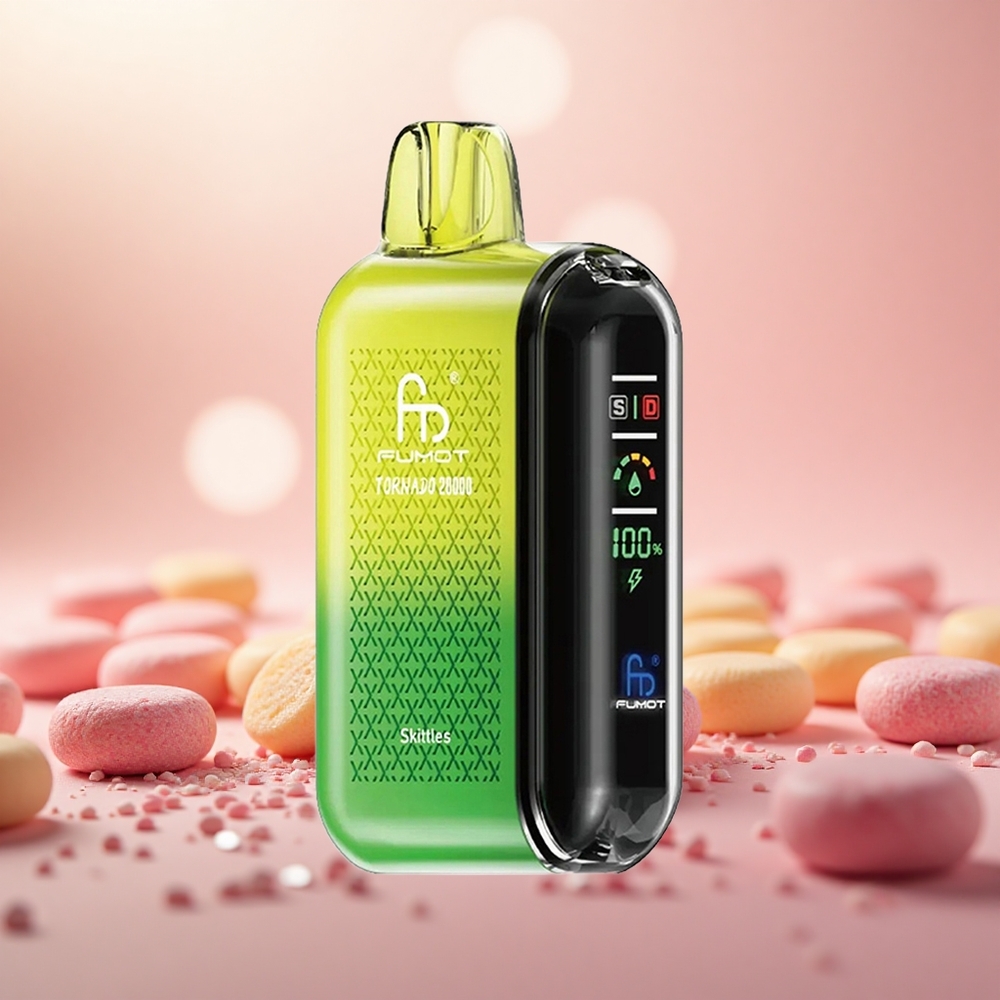 Fumot Tornado 20000 Puff Skittles Dual Mesh Coil