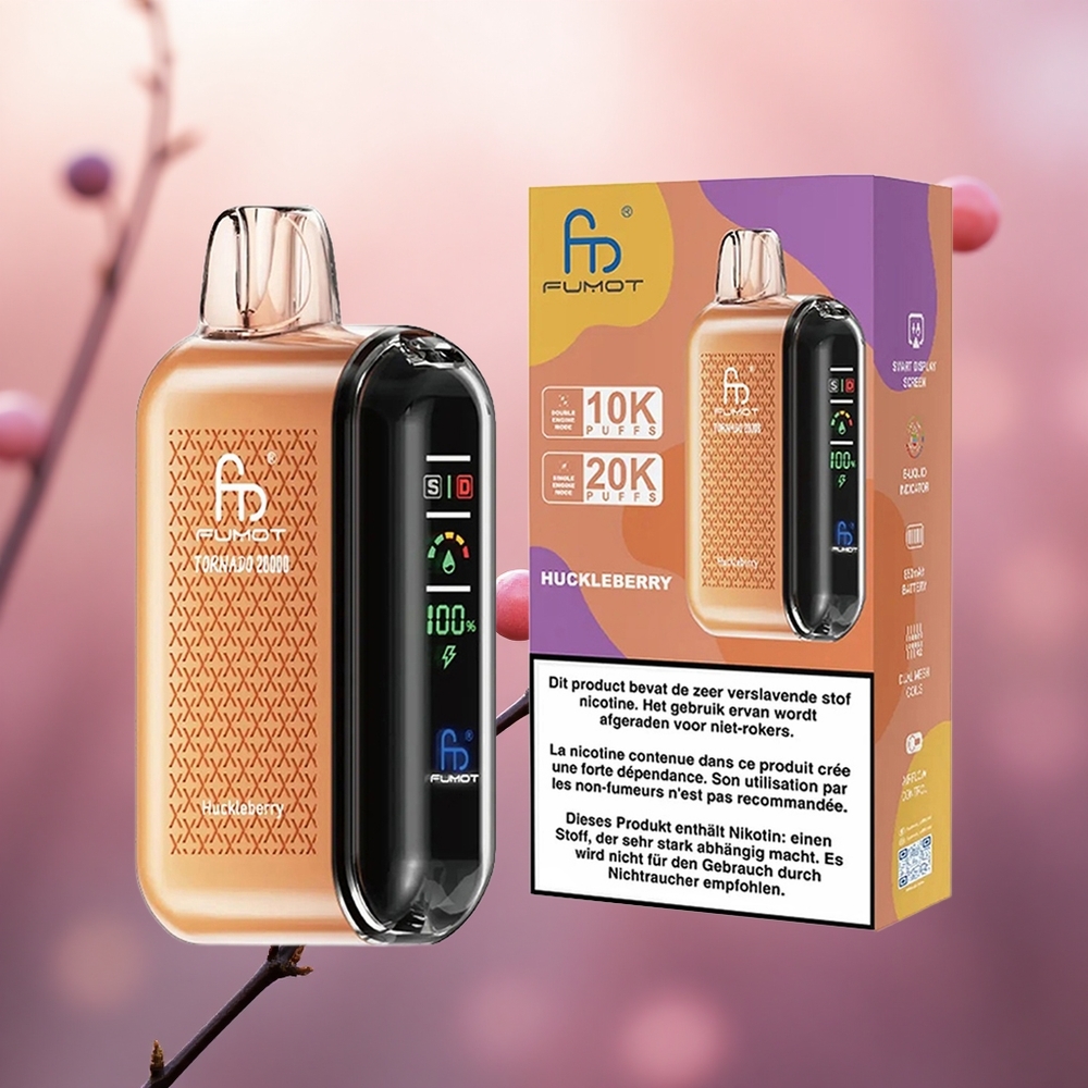Huckleberry Fumot Tornado 20000 Puffs Dual Mesh Coil