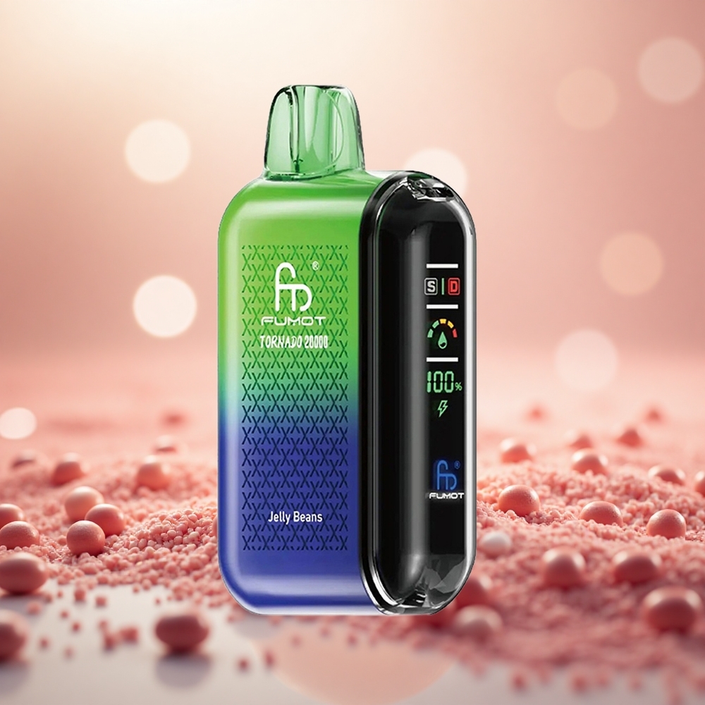 Jeli Kacang Fumot Tornado 20000 Puff Dual Mesh Coil