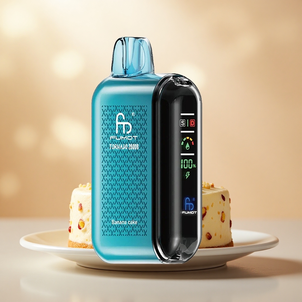 Pisang Kek Fumot Tornado 20000 Puff Dual Mesh Coil