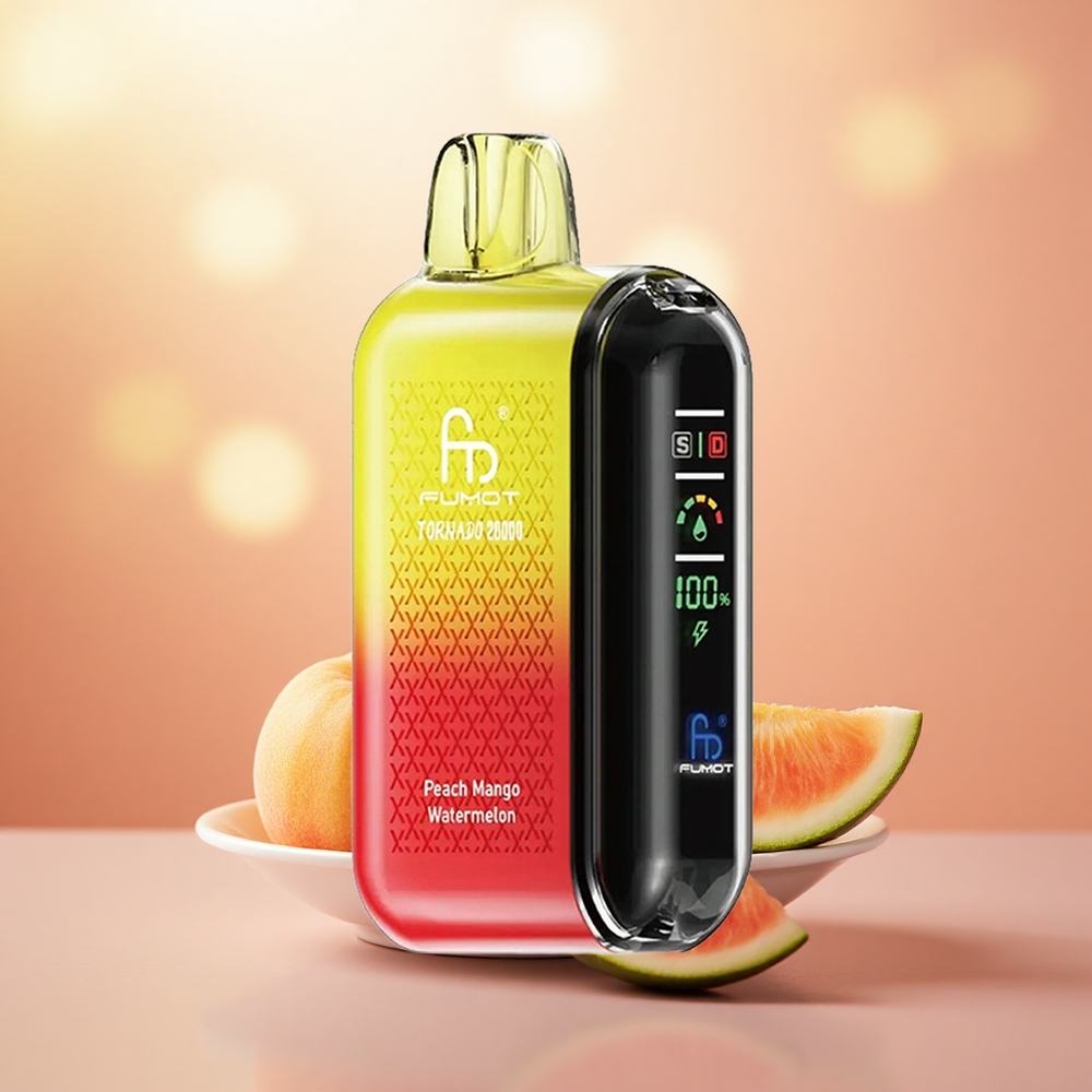 Pisang Mangga Tembikai Fumot Tornado 20000 Puff Dual Mesh Coil