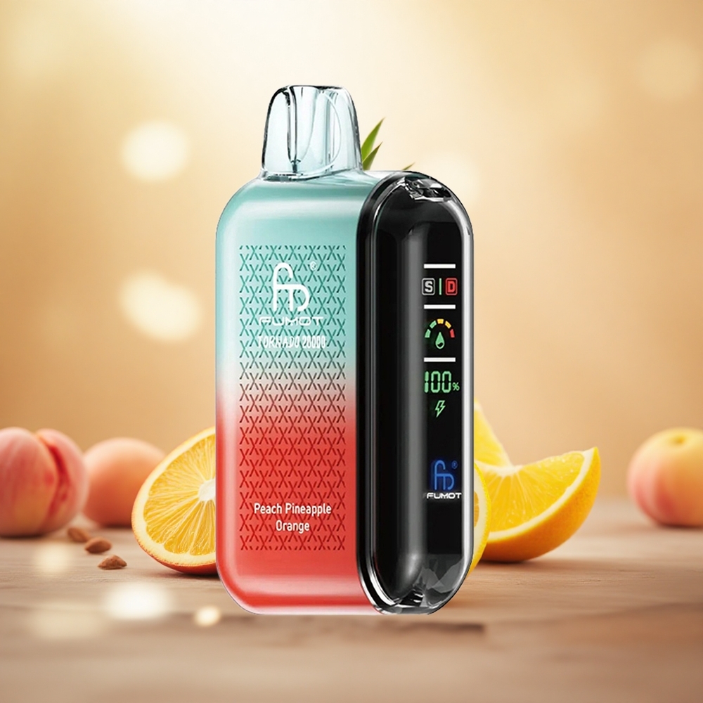 Pisang Nanas Pic Fumot Tornado 20000 Puff Dual Mesh Coil