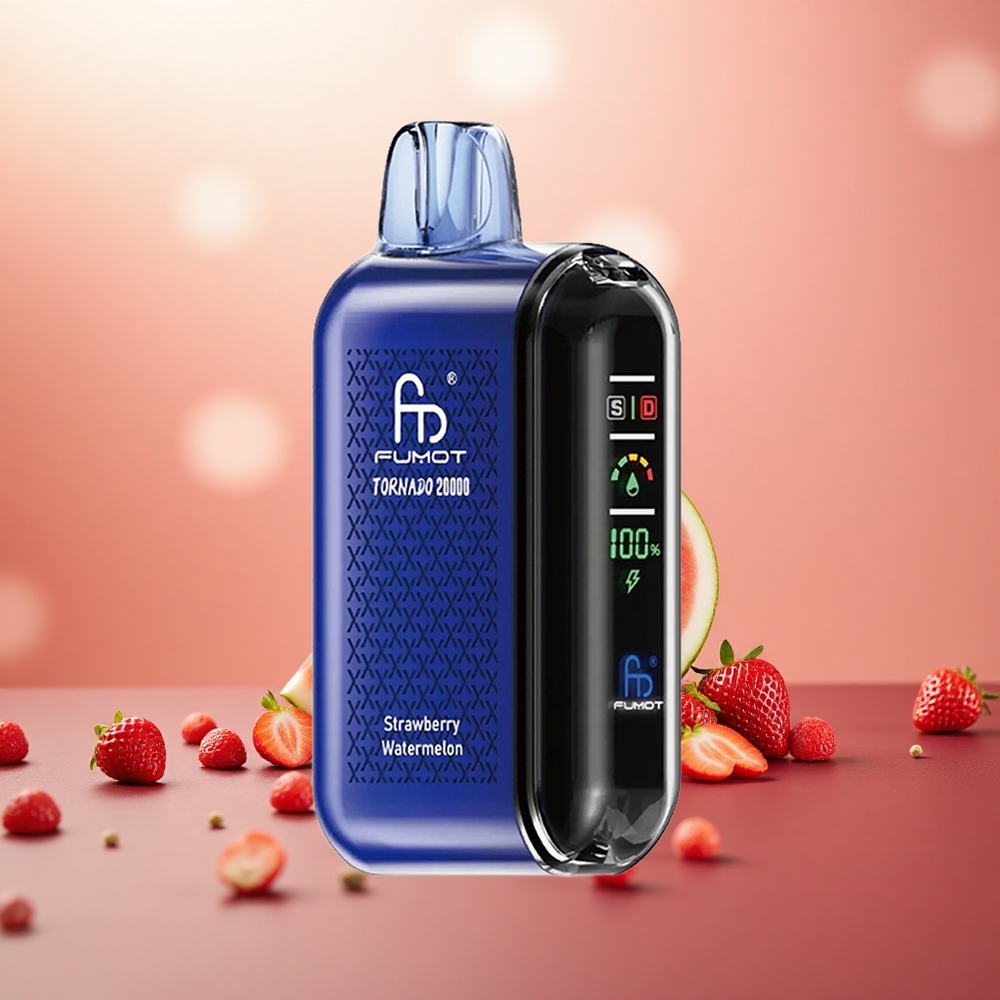 Strawberi Tembikai Fumot Tornado 20K Puff Dual Mesh Coil