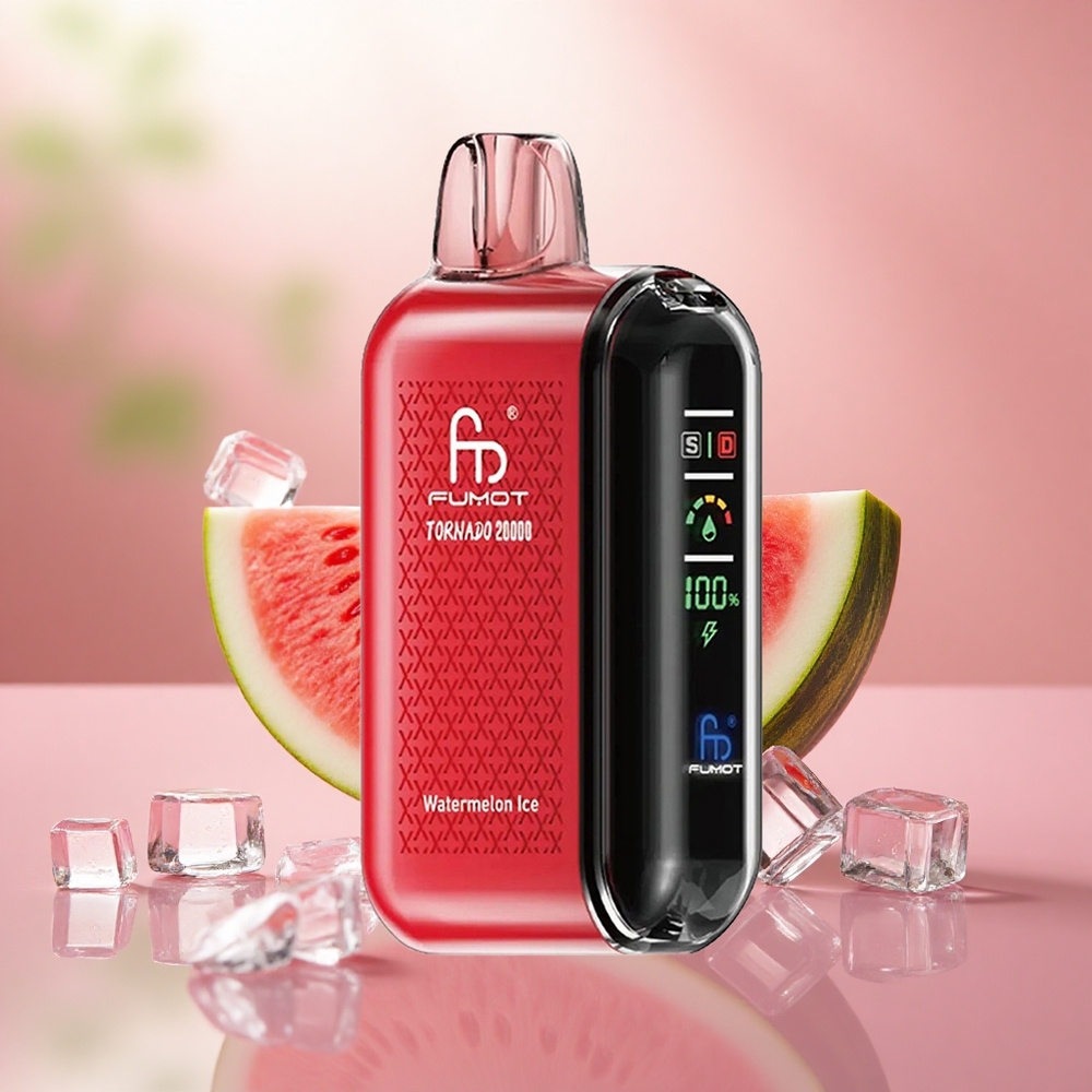 Tembikai Ais Fumot Tornado 20000 Puff Dual Mesh Coil