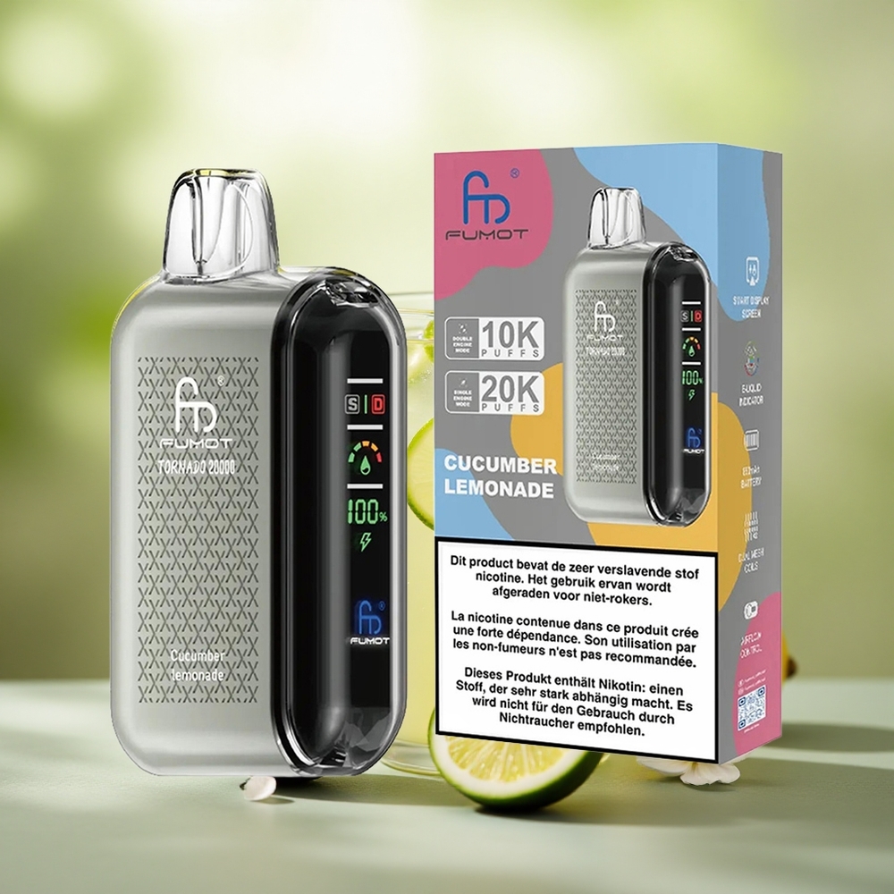 Timun Limau Fumot Tornado 20000 Hisupan Dual Mesh Coil