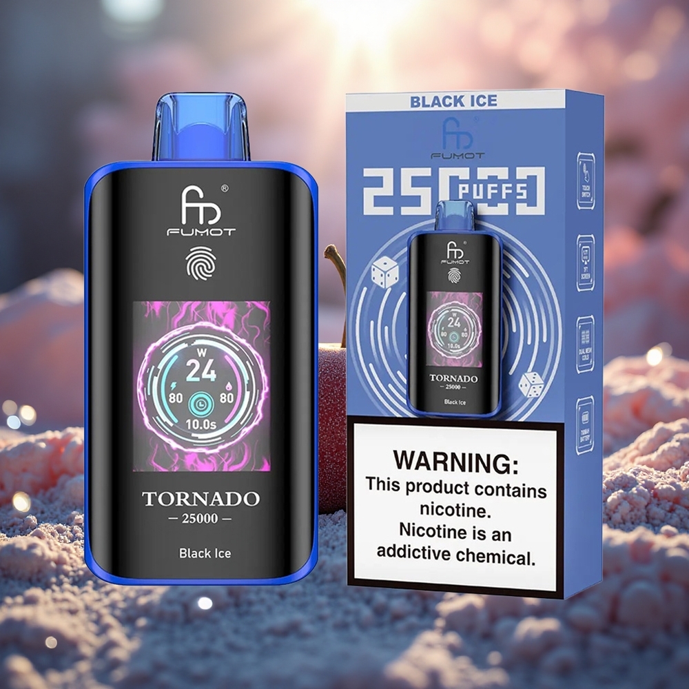 Black Ice Fumot Tornado 25000 Puff 20ml E-liquid