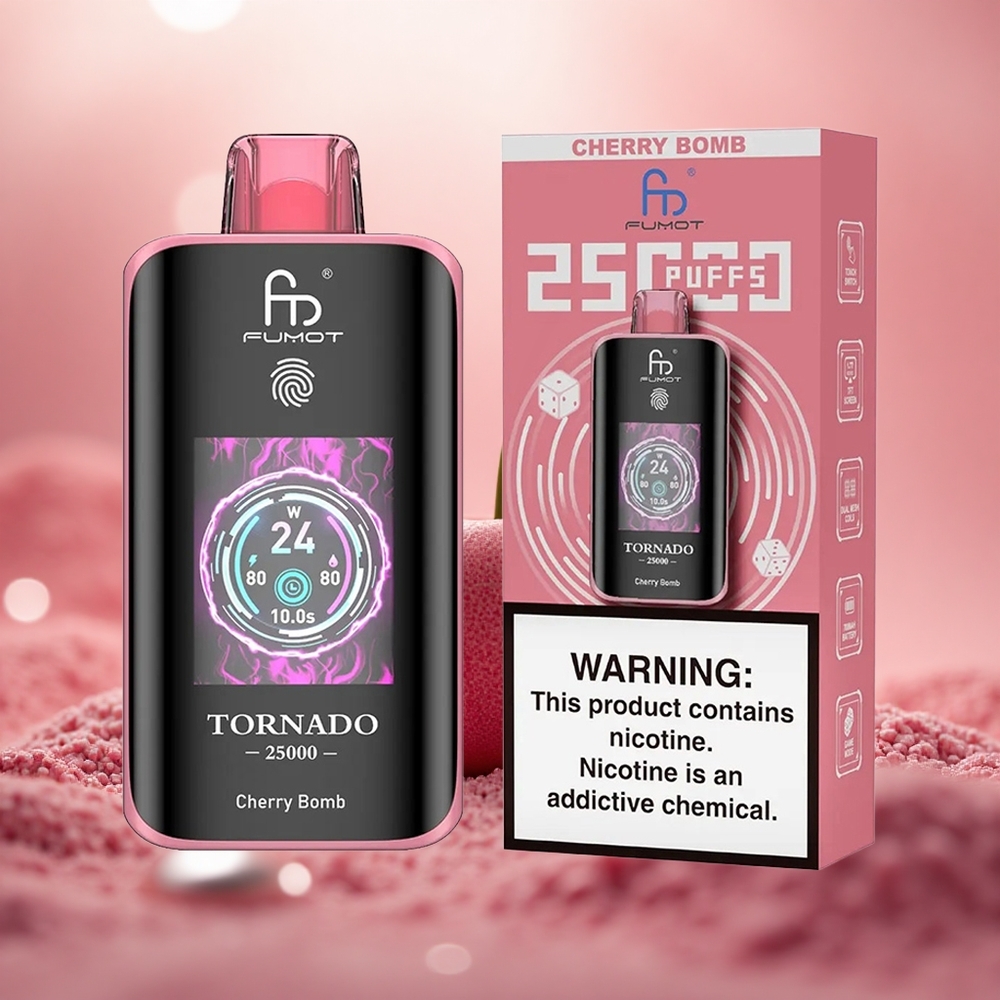 Ceri Letupan Fumot Tornado 25000 Hisapan Skrin HD