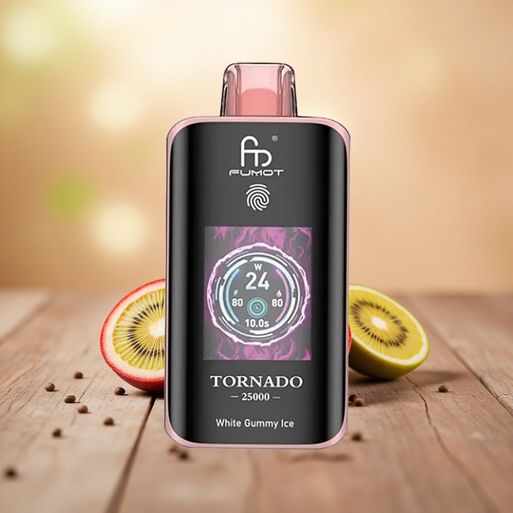 Kiwi Passion Fruit Guava Fumot Tornado 25000 Puffs 20ml
