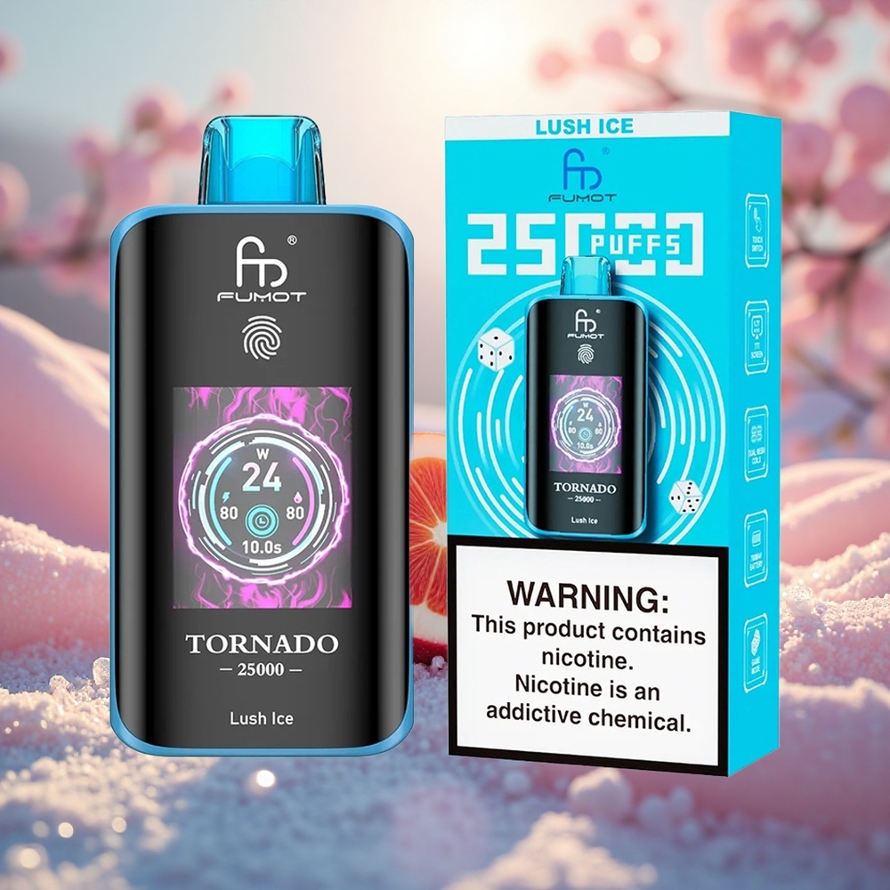 Lush Ais Fumot Tornado 25000 Tiupan Skrin HD