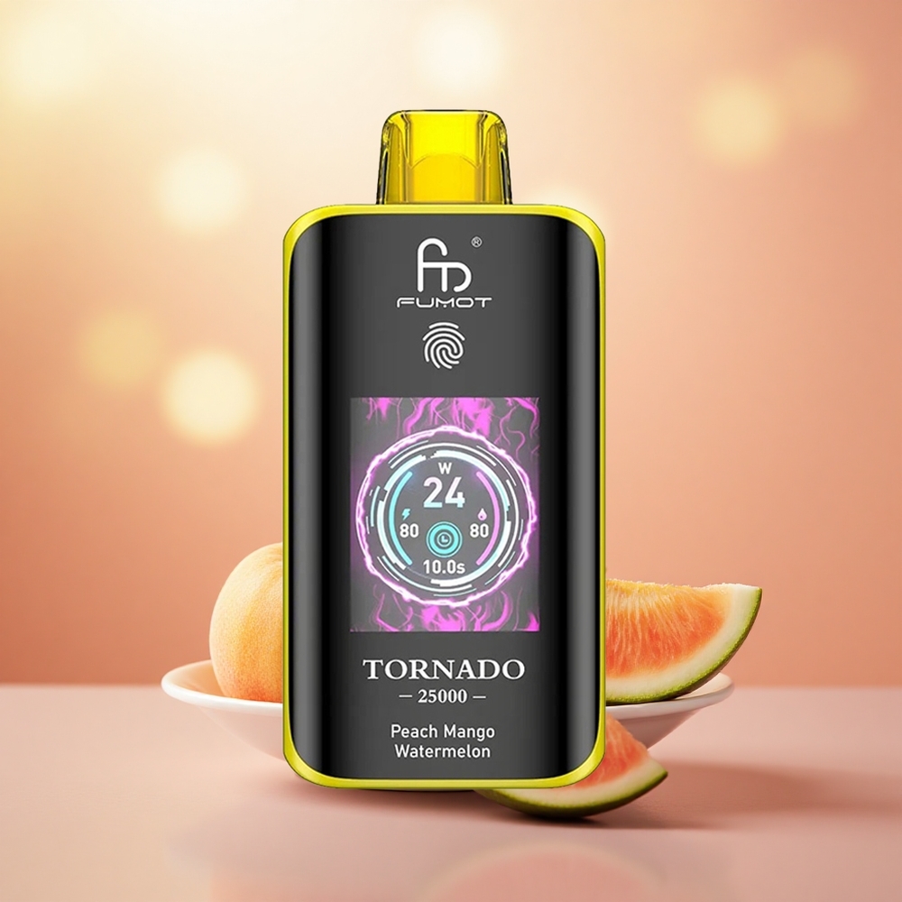 Pic Manga Tembikai Fumot Tornado 25000 Puff Skrin HD Bateri 700mAh