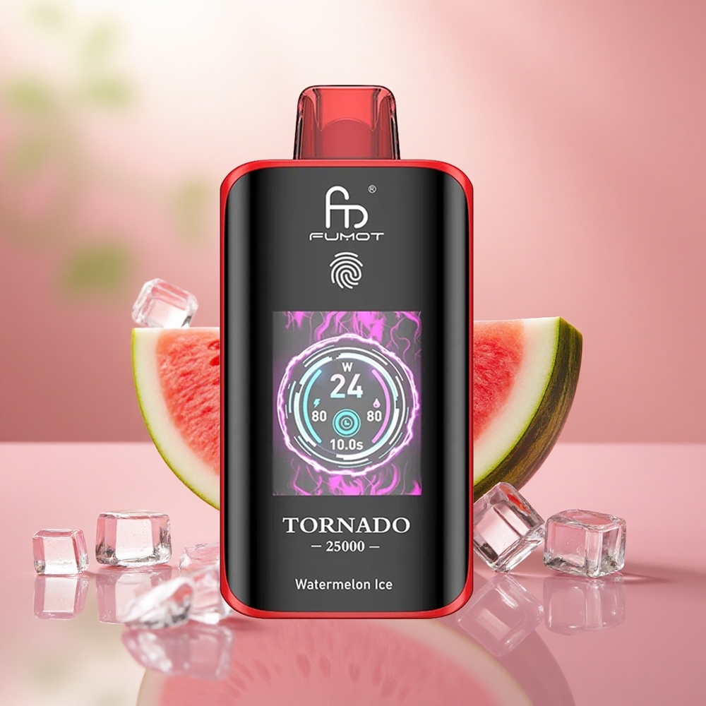 Tembikai Ais Fumot Tornado 25000 Puffs 20ml