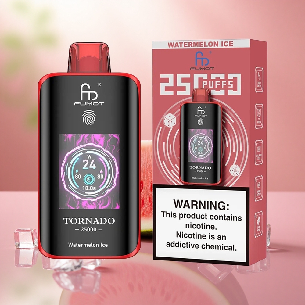 Tembikai Ais Fumot Tornado 25000 Puffs 20ml