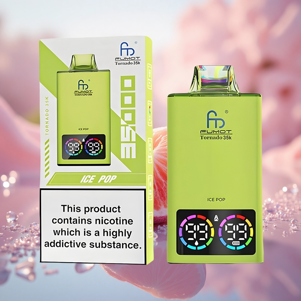 Ais Pop Fumot Tornado 35000 Puff 15ml Dual Mesh Coil