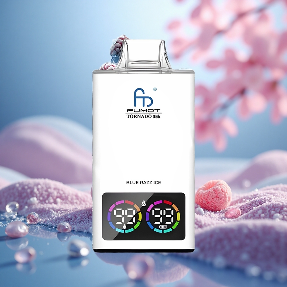 Blue Razz Ais Fumot Tornado 35000 Puff Dual Mesh Coil