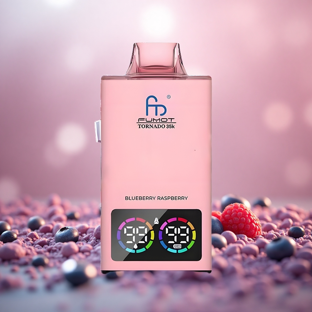 Blueberry Raspberry Fumot Tornado 35000 Puff Dual Mesh Coil