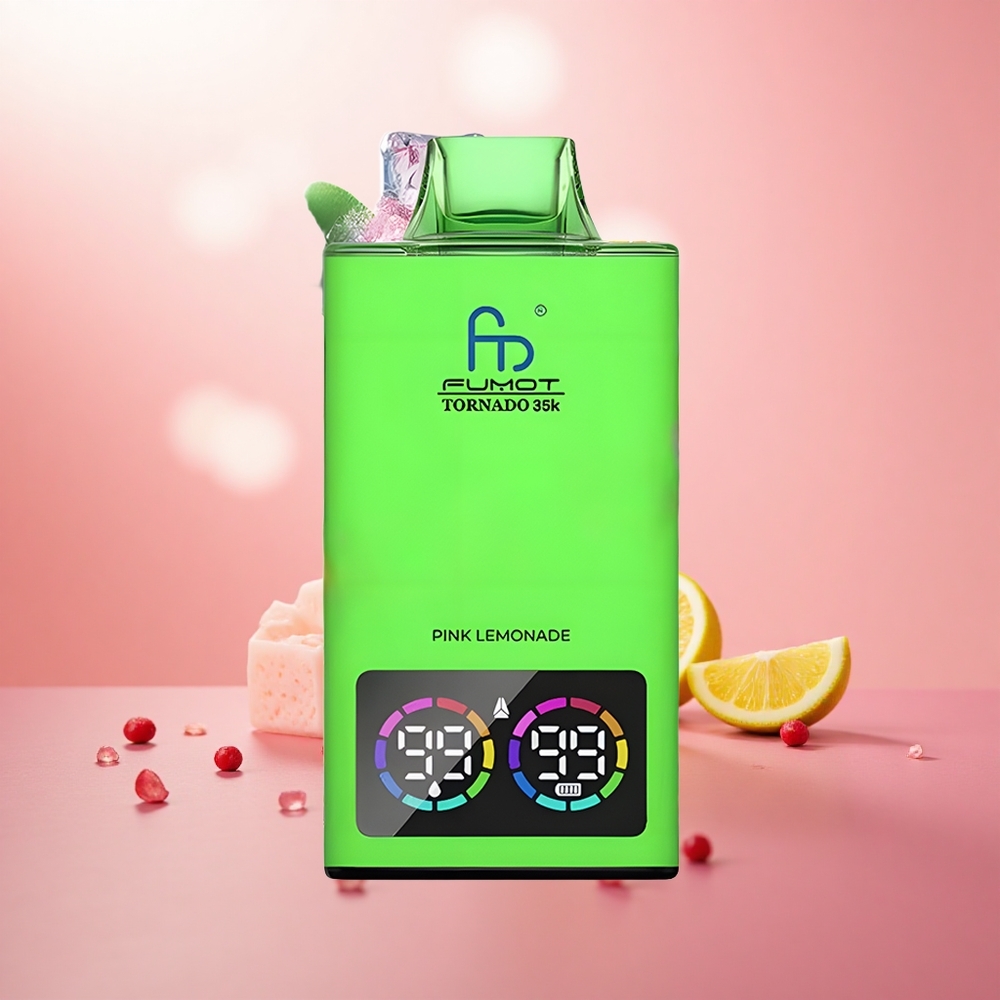 Limau Merah Jambu Fumot Tornado 35000 Puff Dual Mesh Coil