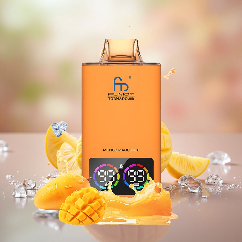 Mangga Ais Fumot Tornado 35000 Puff Dual Mesh Coil