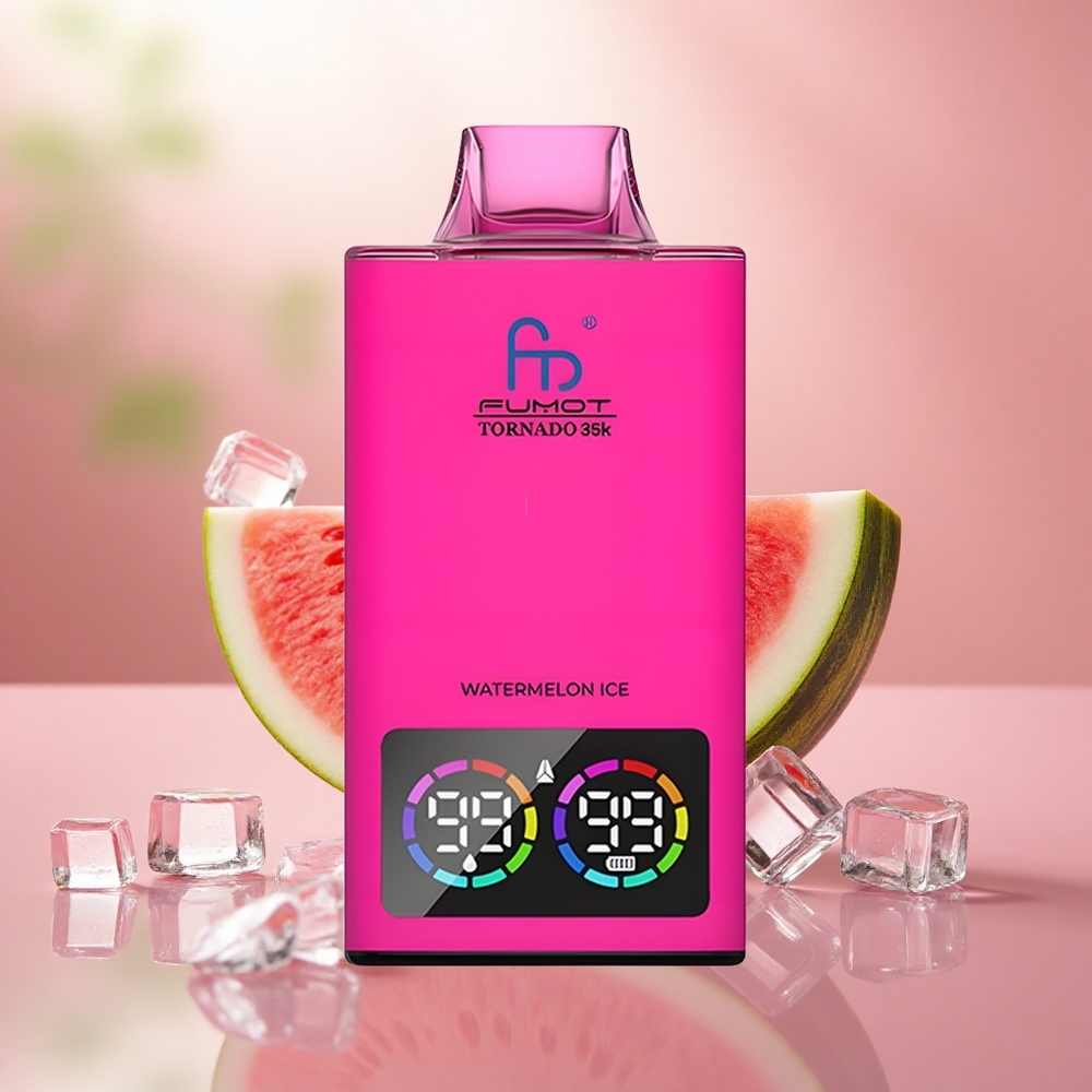 Tembikai Ais Fumot Tornado 35000 Puff Dual Mesh Coil