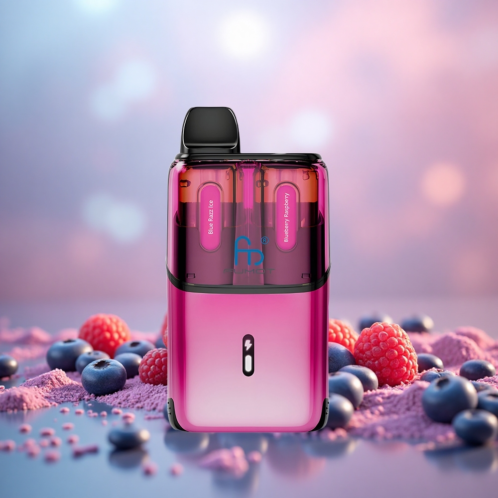 Bluberi Raspberi Ais Fumot Ultra T32000 32000 Hisap Jenis-C Pantas