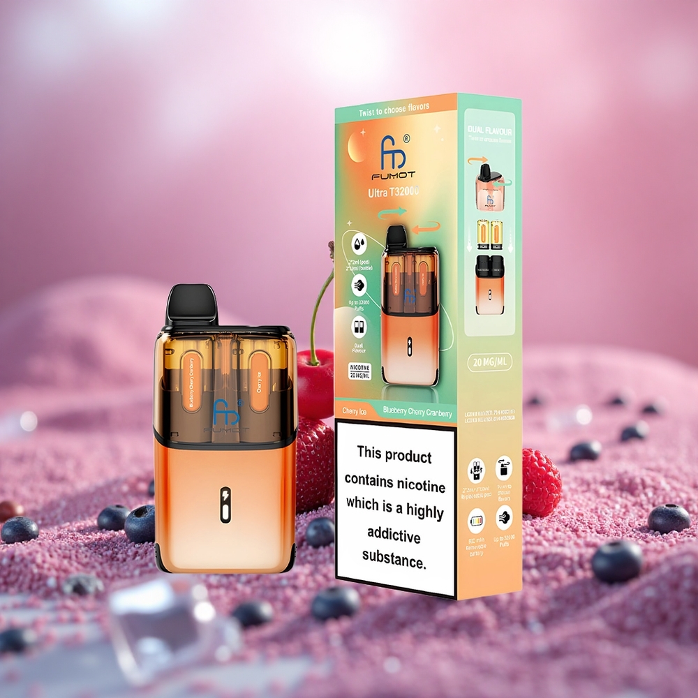 Blueberry Cherry Cranberry - Cherry Ais Fumot Ultra T32000 32000 Puff