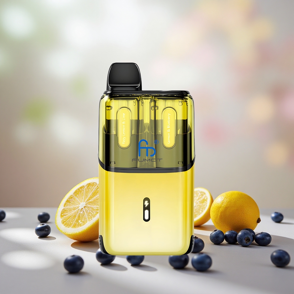 Lemon & Blueberry Fumot Ultra T32000 32000 Puffs Limau Berkilat & Lemon & Blueberry