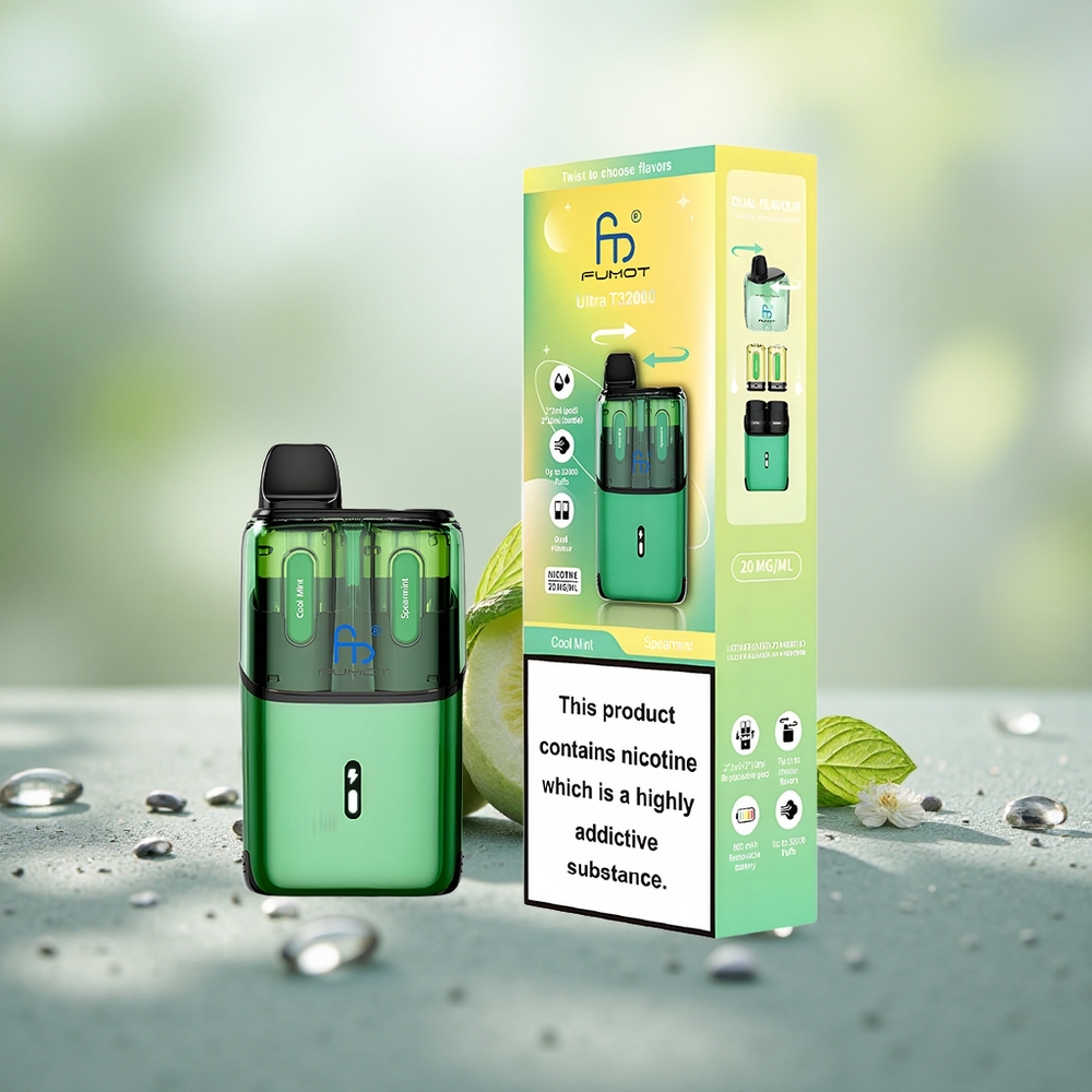 Spearmint Cool Mint Fumot Ultra T32000 32000 Puff