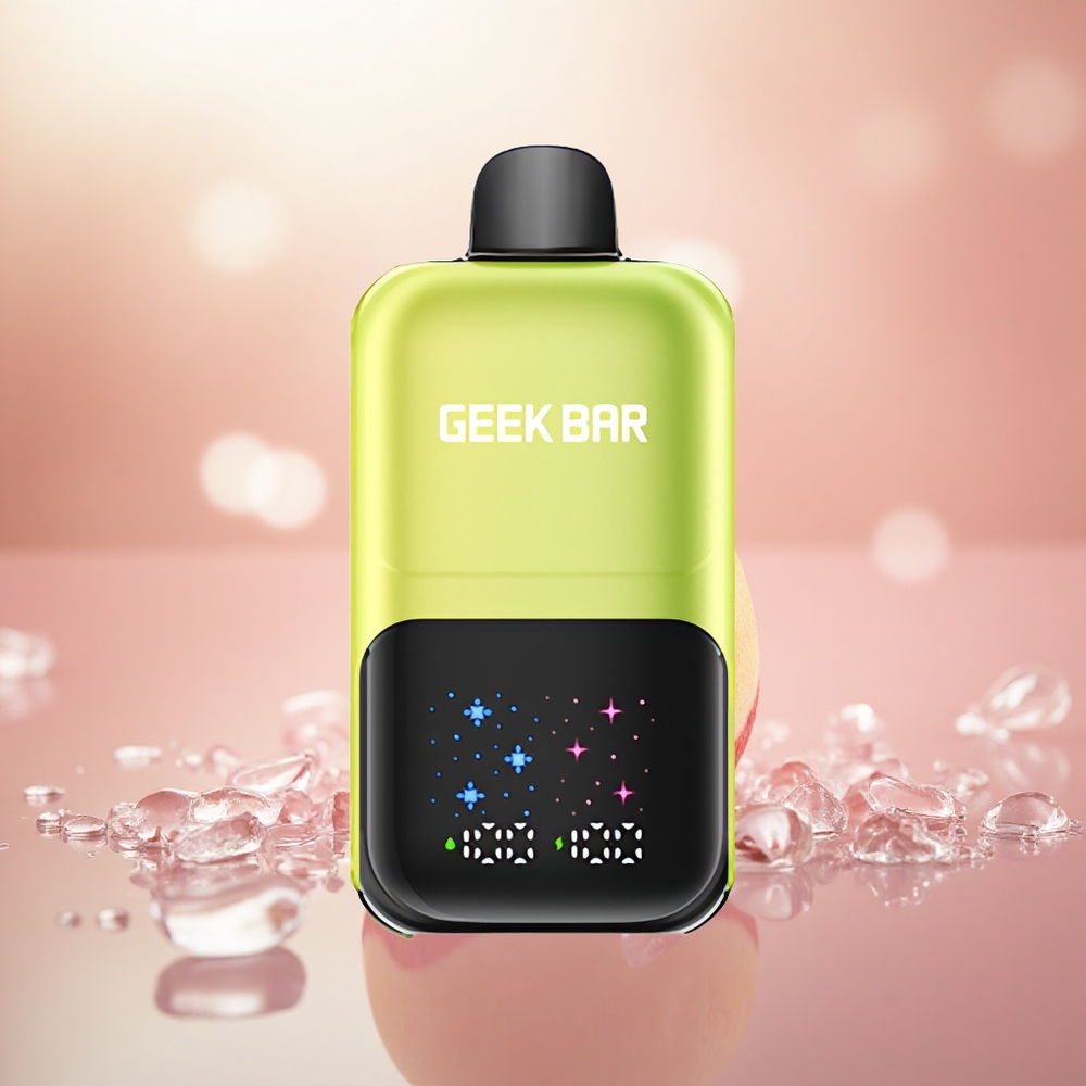 Epal Masam Ais GEEK BAR 2GO Siri Dua 50000 Puff Skrin Besar Interaktif