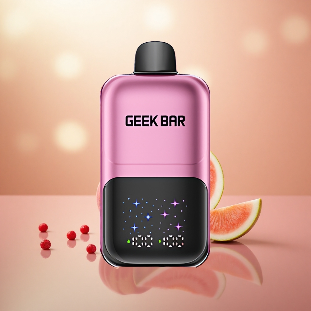 Picah & Tembikai GEEK BAR 2GO Siri Dua 50000 Puff Skrin Besar Interaktif