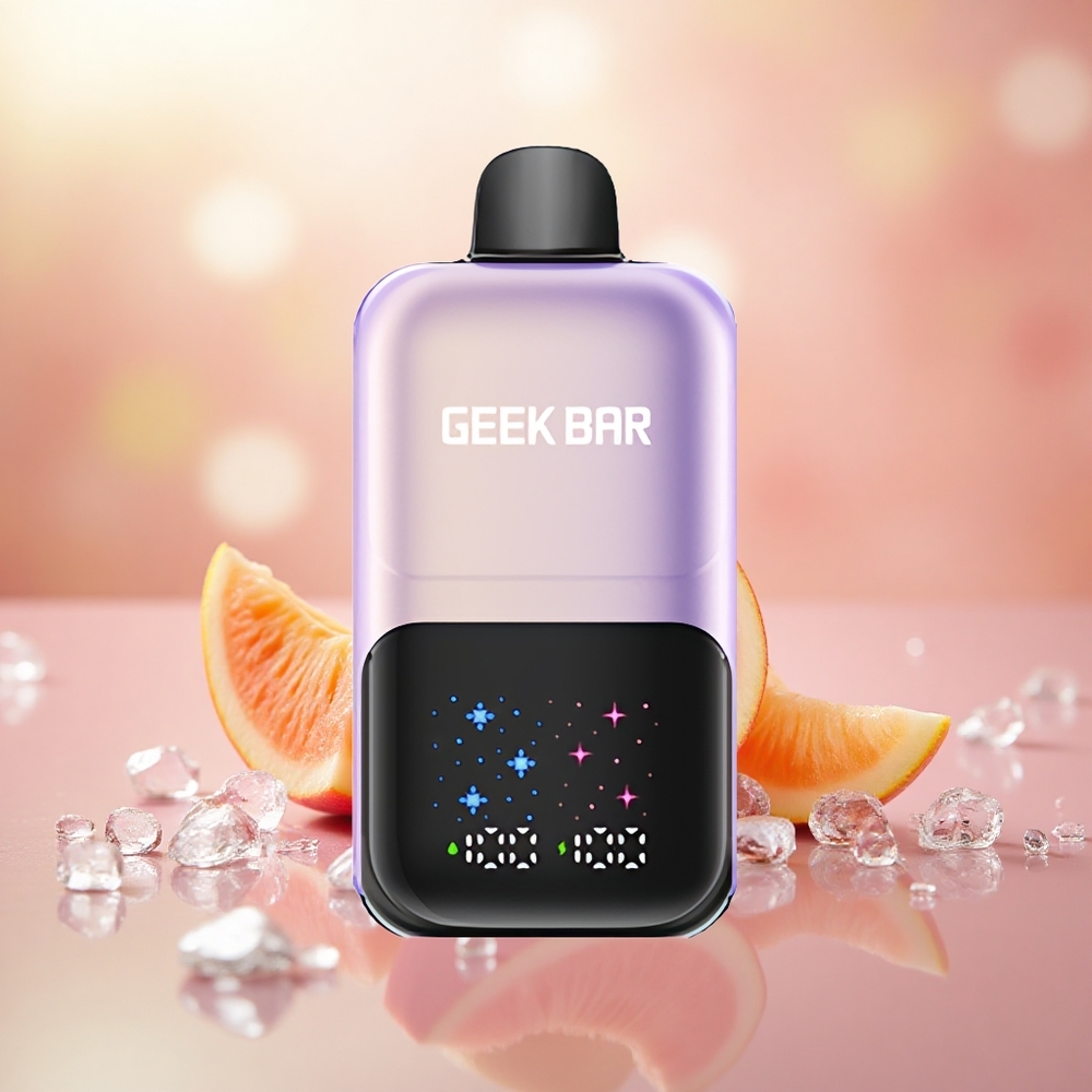 Pisang Mangga Tembikai Ais GEEK BAR 2GO Siri Dua 50000 Puff Skrin Besar Interaktif