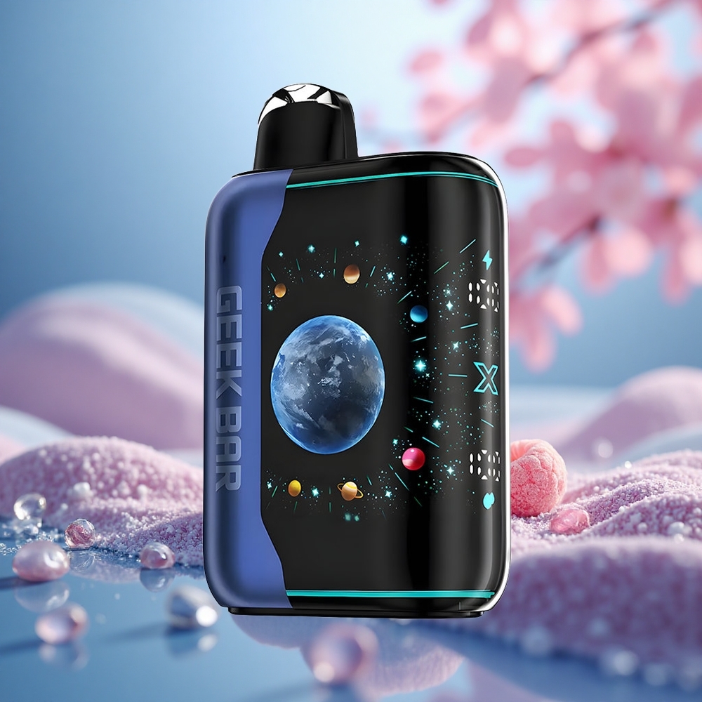 Ais Razz Biru GEEK BAR Platinum Edition 25000 Puff