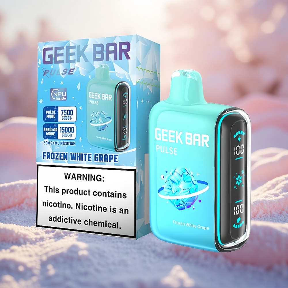 Beku GEEK BAR Pulse 15,000 Hisap USB Type-C