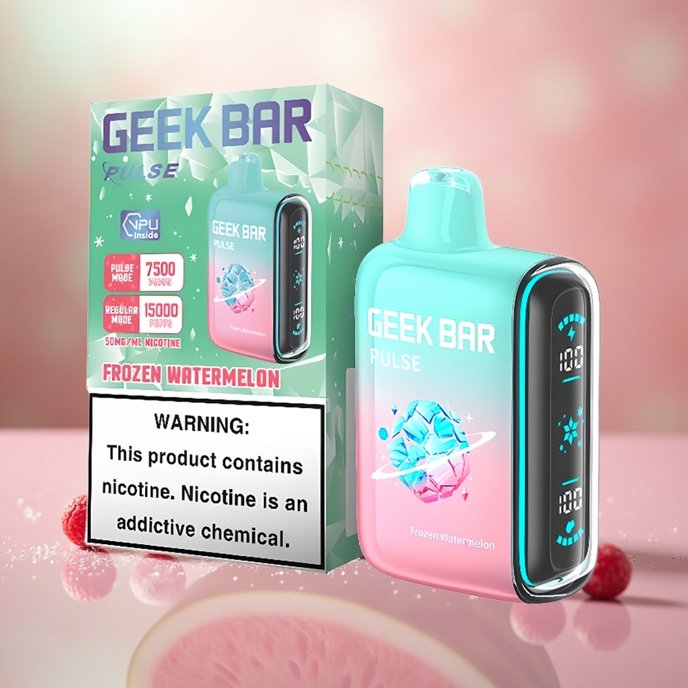 Beku GEEK BAR Pulse 15,000 Hisap USB Type-C