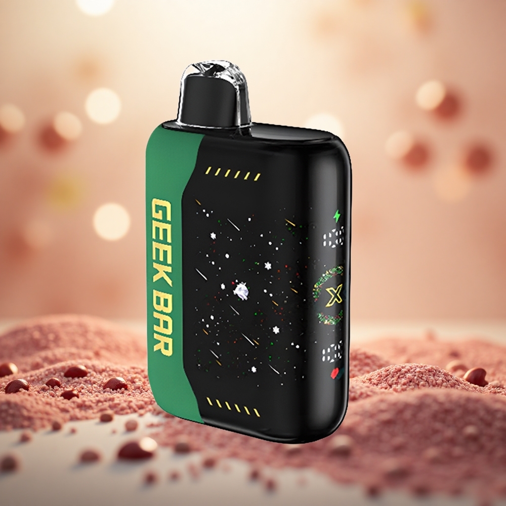 Strawberry Watermelon Ice GEEK BAR Pulse X 25000 Puff Gegelung Dwi Mesh Edisi Krismas