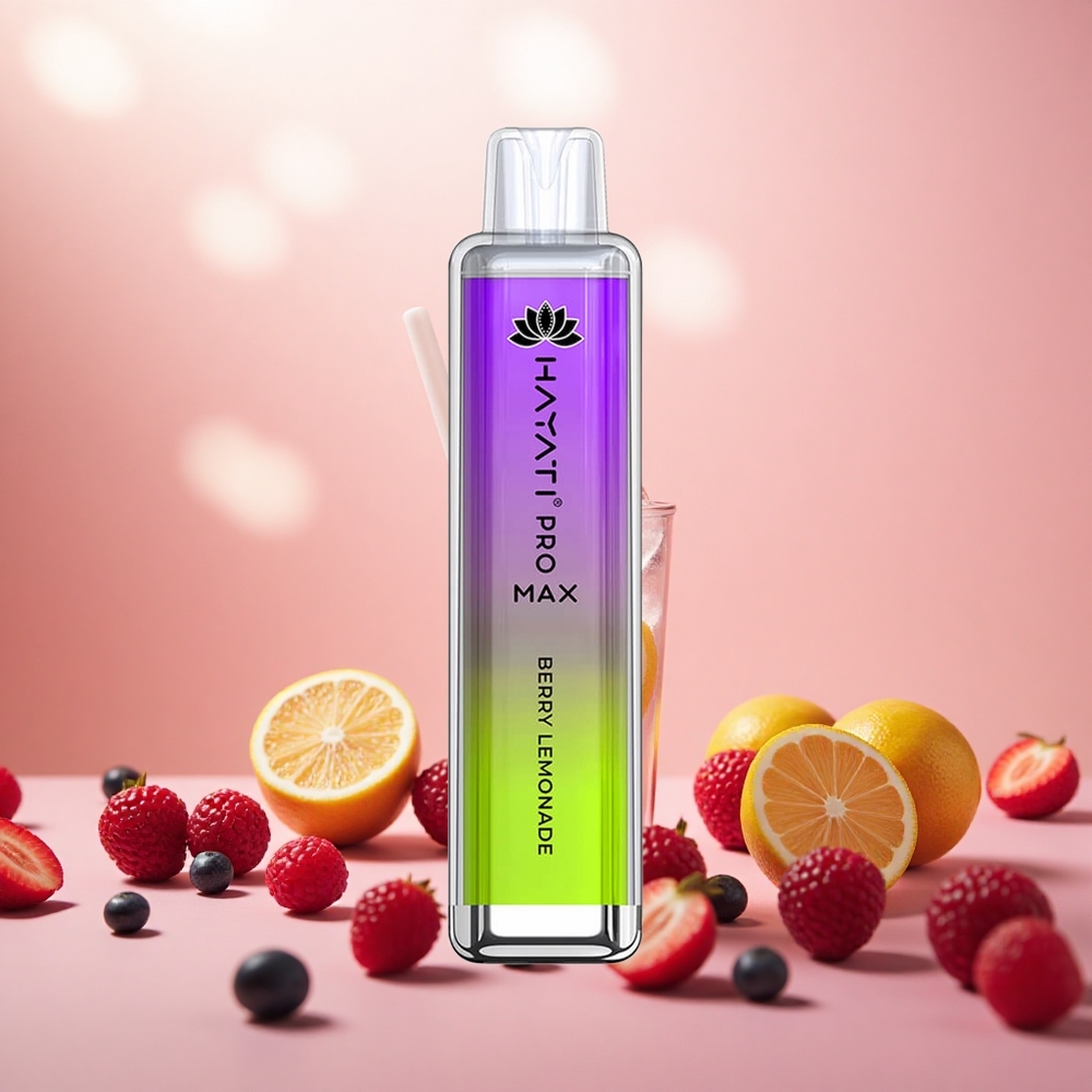 Berri Lemonade Hayati Pro Max 4000 Puff Bateri Boleh Dicas Semula