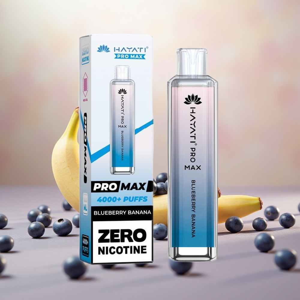 Biru Pisang Hayati Pro Max 4000 Puff LED