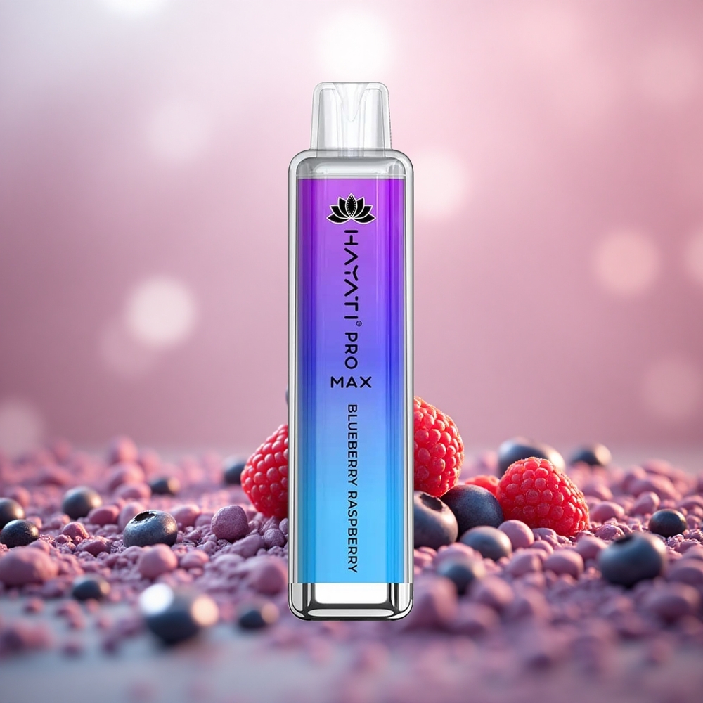 Bluberi Rasberi Hayati Pro Max 4000 Hisapan Vape Sekali Pakai 1400mAh