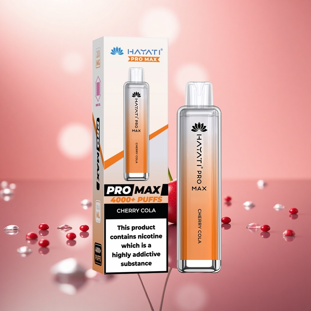 Cerry Cola Hayati Pro Max 4000 Puff LED