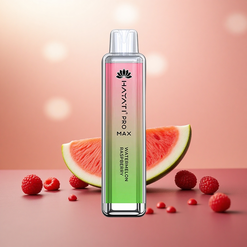 Tembikai Rasberi Hayati Pro Max 4000 Puff LED