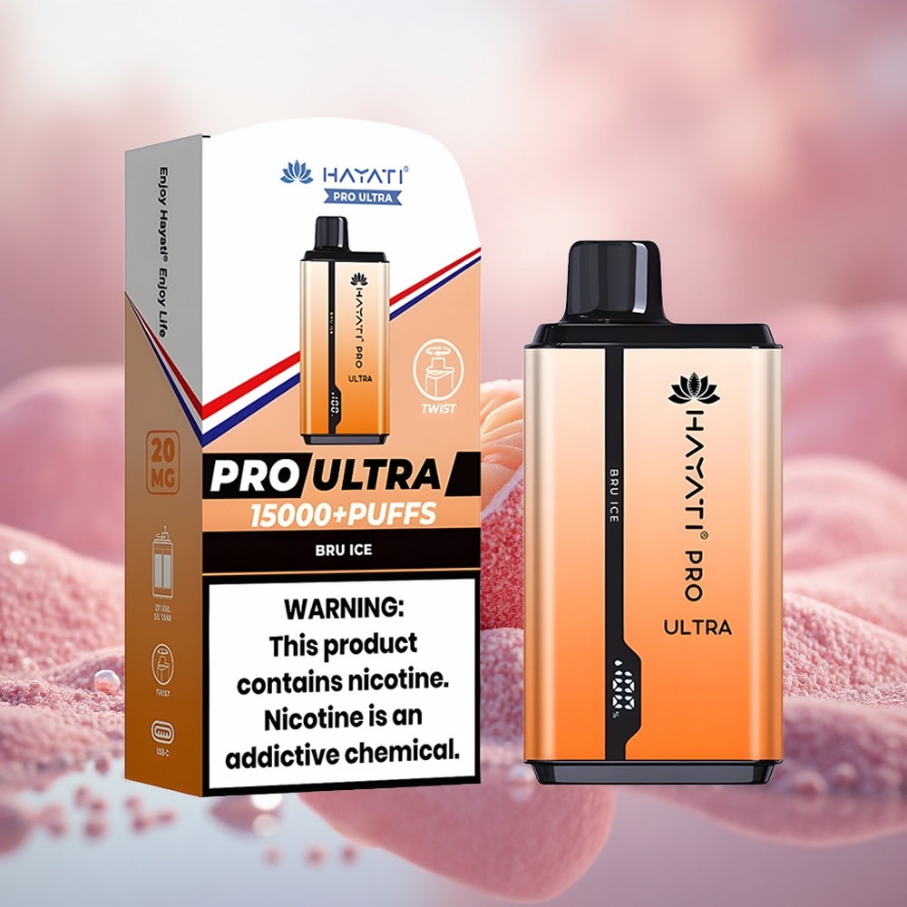 Bru Ais Hayati Pro Ultra 15000 Puff 12ml