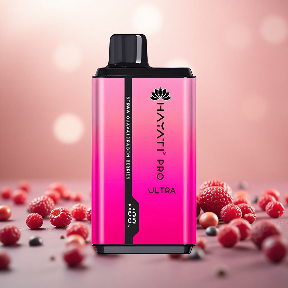 Strawberi Guava Hayati Pro Ultra 15000 Puffs 2 12ml